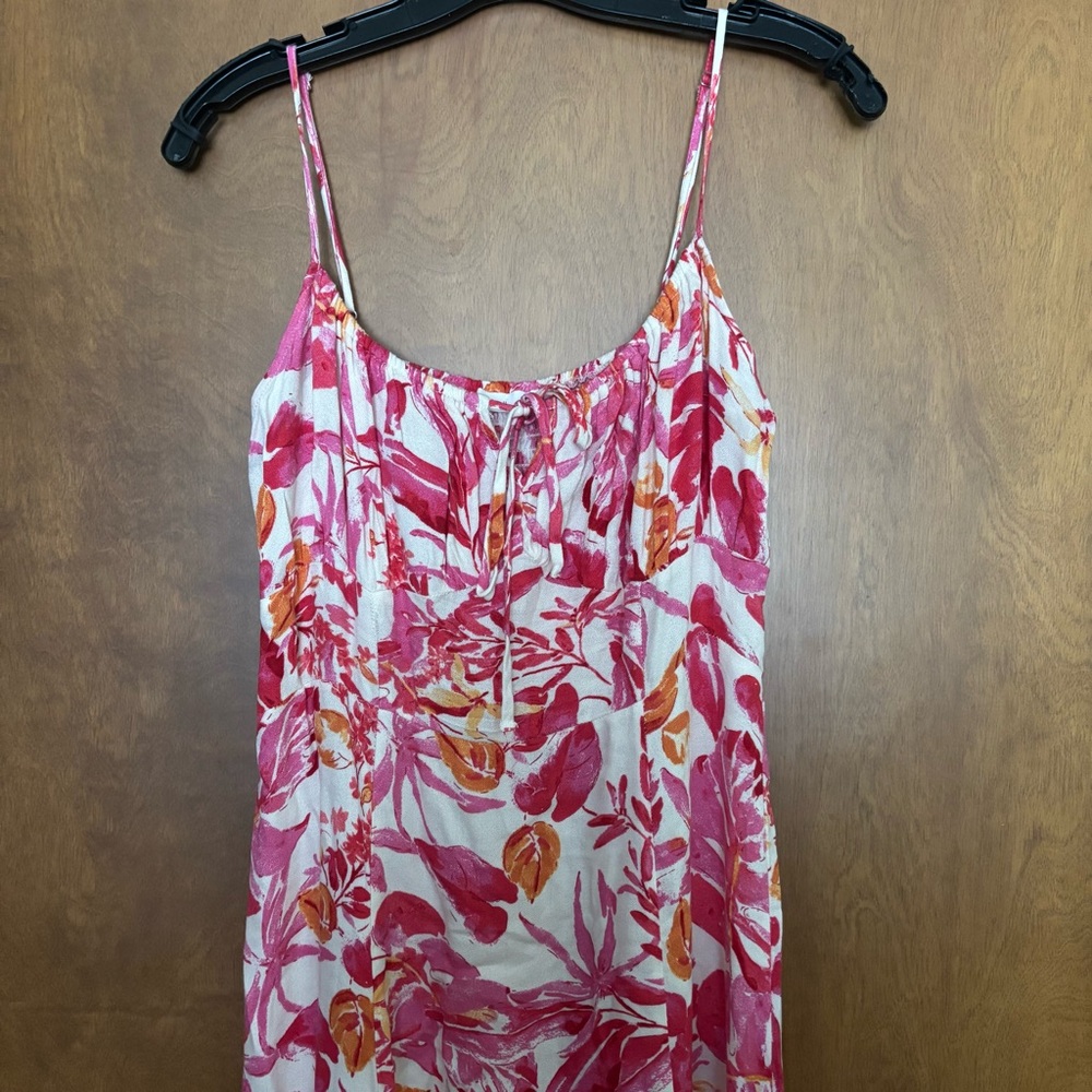 Long floral dress